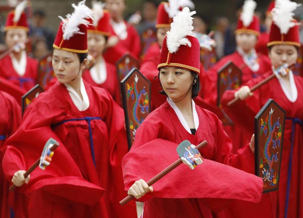 Буддийские и конфуцианские танцы в Корее