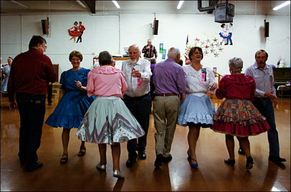 Сквэр-танцы в Чехии и Словакии