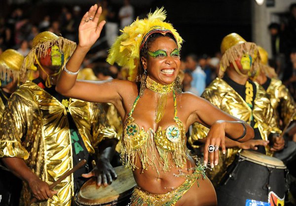 Африканский танец страсти в Уругвае
