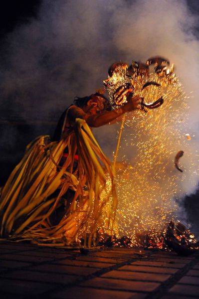 Балийский танец-транс санхьянг 