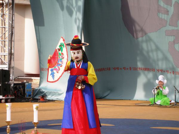 Корейский театр масок