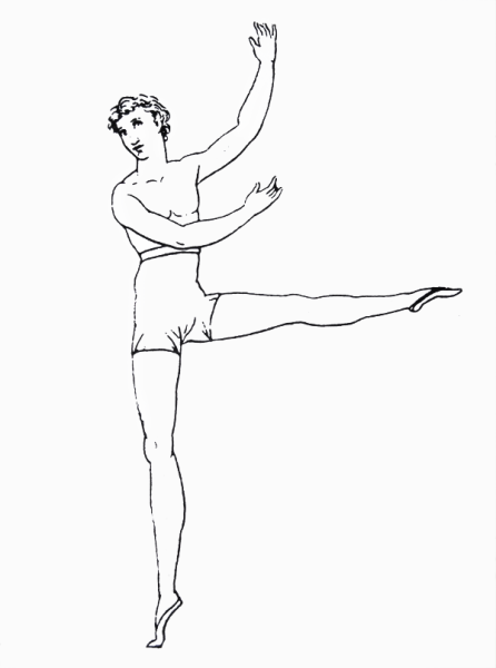 Зарисовки Карло Блазиса в руководстве по танцам
