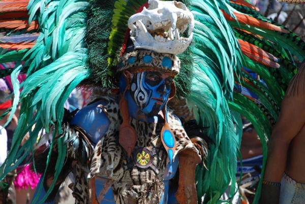 Традиционные танцы мексиканских индейцев