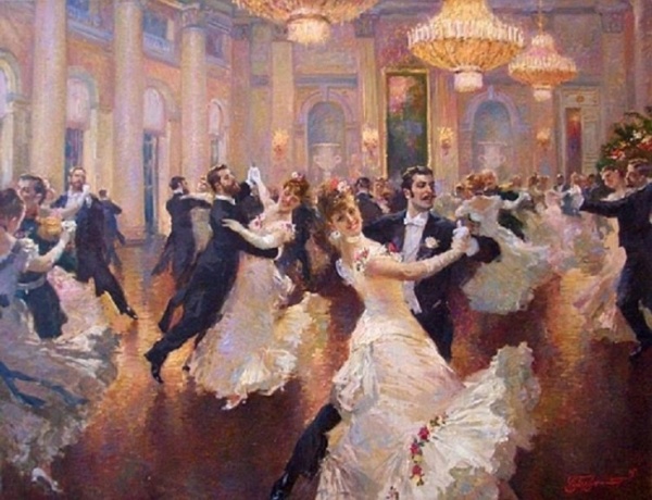 Танцы викторианской эпохи