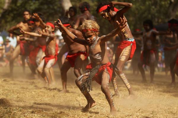 Австралийские танцы аборигенов