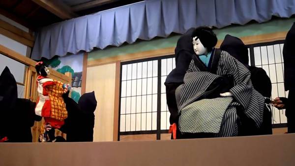 Японский кукольный театр бунраку