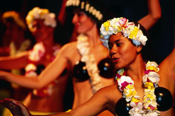 Танцы Французской Полинезии