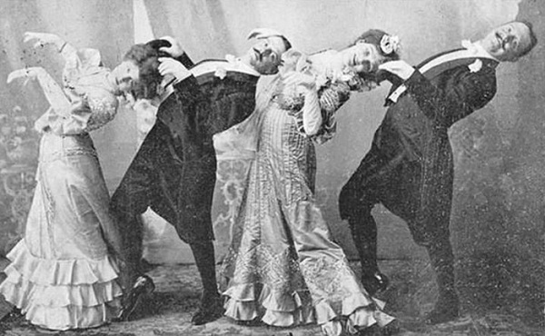 Танцы в Англии в начале 20 века