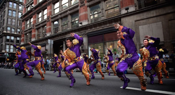Парад танца в Нью-Йорке