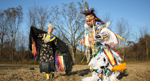 Танцы племени ирокезов
