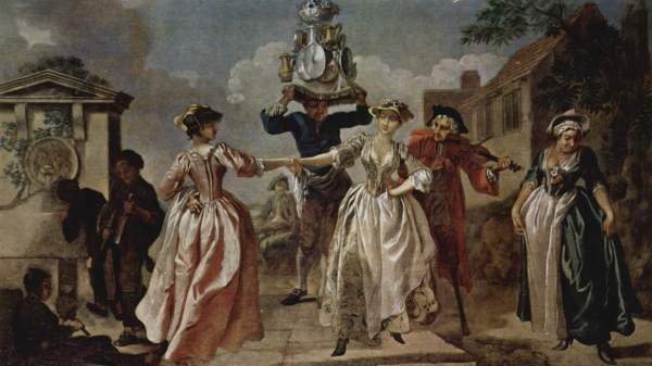 Танцы эпохи рококо
