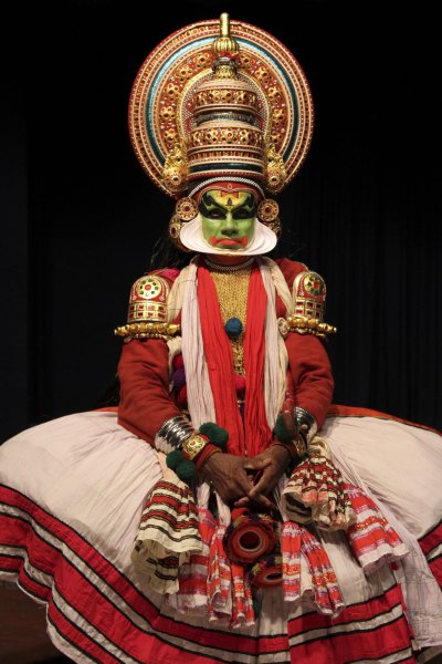 Катхакали - эпический танец индийского штата Керала