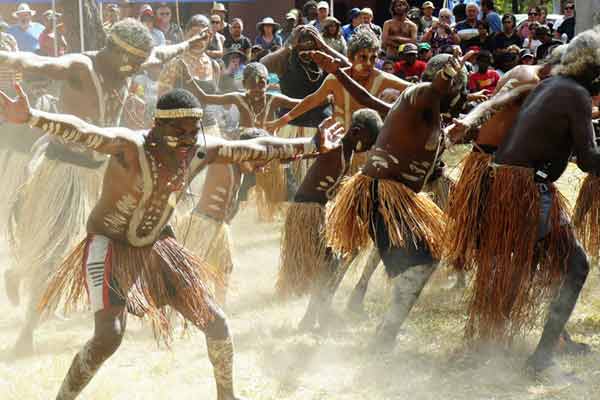 Австралийские танцы аборигенов