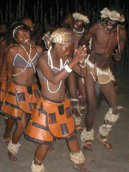Танцы южноафриканской Ботсваны