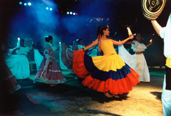 Танцы карибского побережья Колумбии