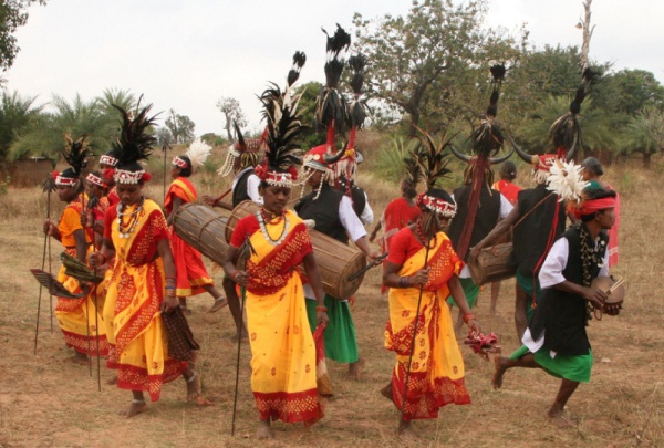Африканские племенные танцы