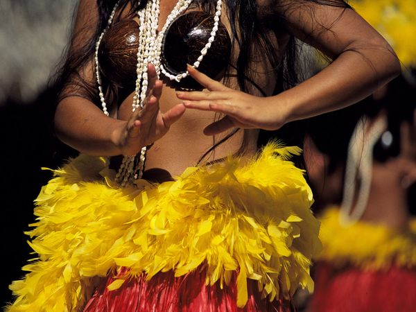 Танцы Французской Полинезии