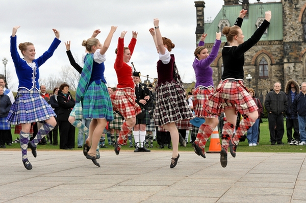 Highland Fling - танец шотландских воинов