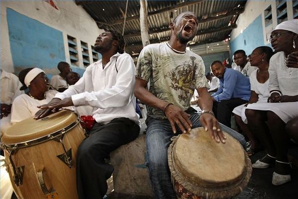 Калипсо - танец под африканские барабаны