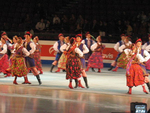 Веселый богемский танец полька