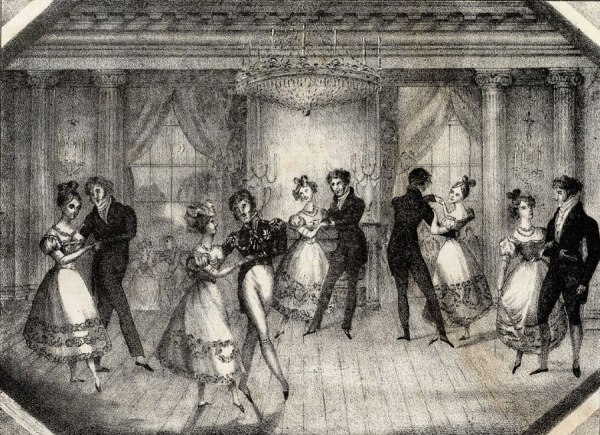 Танцы 18 века