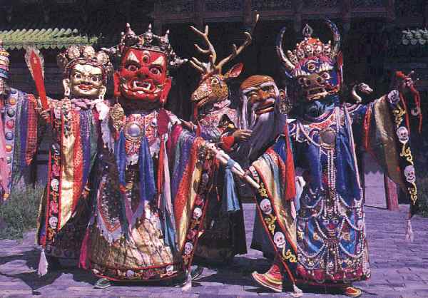 Монгольские танцы - цам